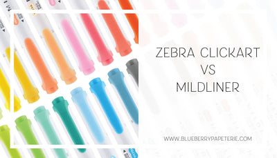 Quelle est la différence entre les Zebra Clickart et Mildliner?