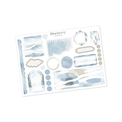 Ensemble thématique - Collection Fleurs de givre