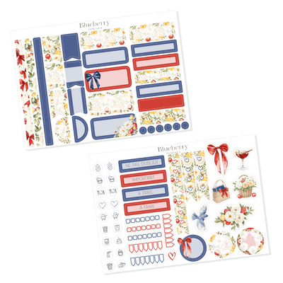 Collection d'autocollants Princesse Blanche comme neige - Blueberry Papeterie