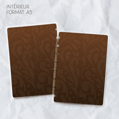 Couverture plastifiée format A5 - Blueberry Papeterie