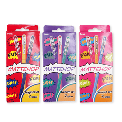 Crayon gel Pentel Mattehop - Blueberry Papeterie