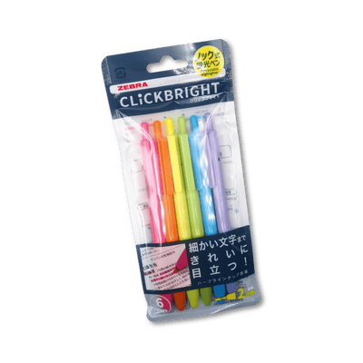 Crayons surligneurs ClickBright - Blueberry Papeterie