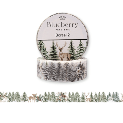 Ensemble thématique - Collection Boréal - Blueberry Papeterie