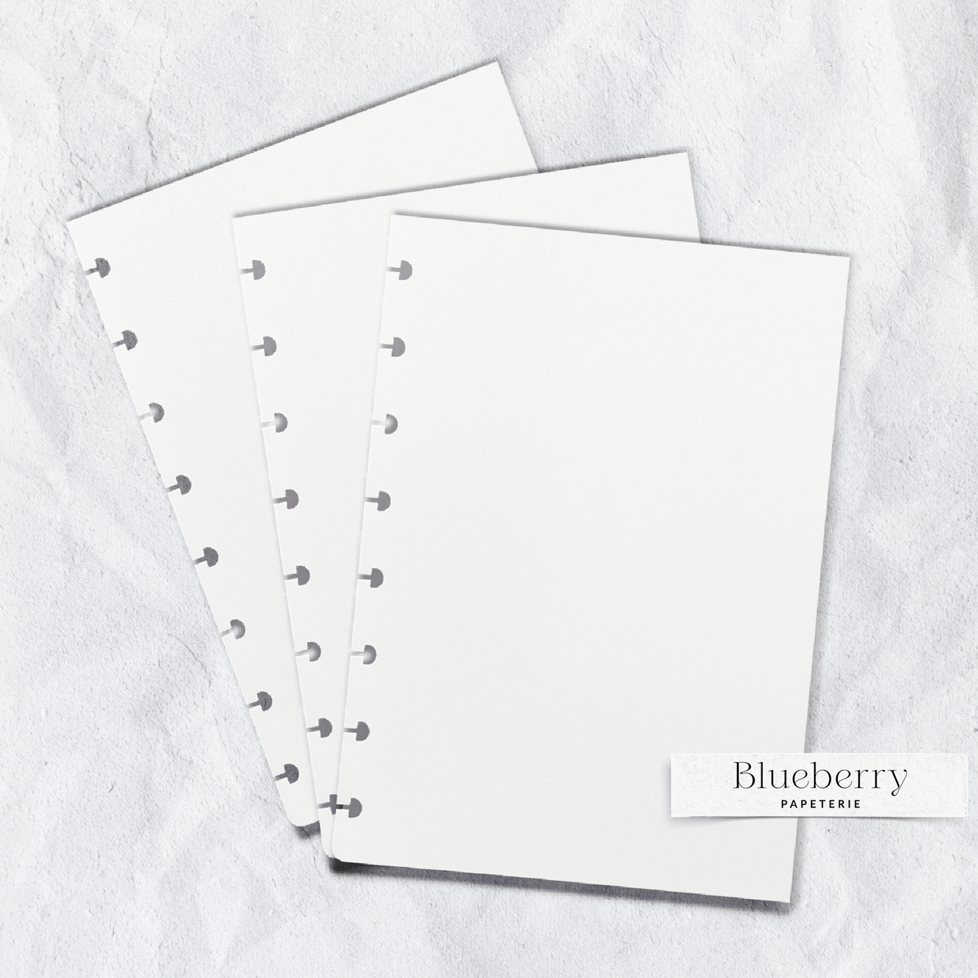 Recharge - 25 Feuilles vierges - A5 - Blueberry Papeterie