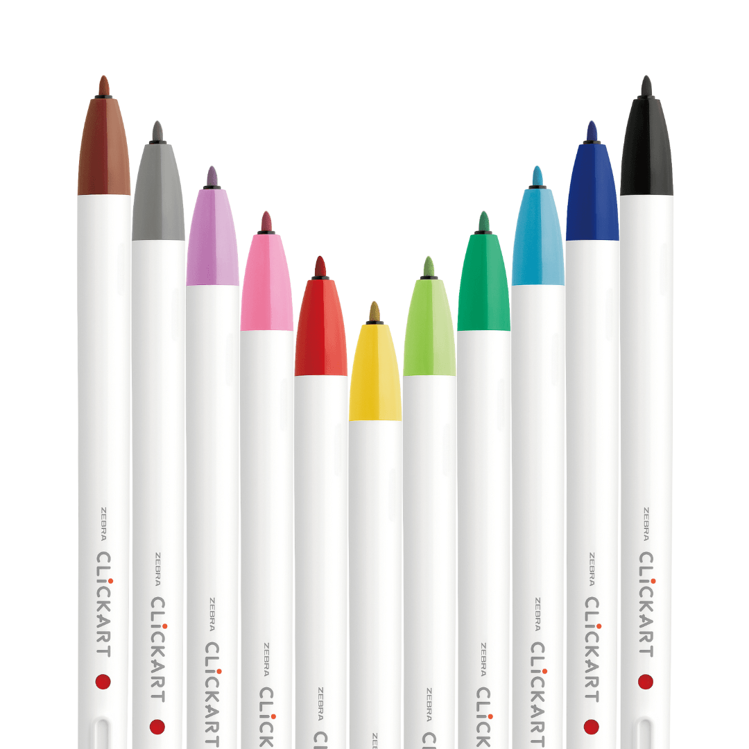 Crayons feutre Clickart - Blueberry Papeterie