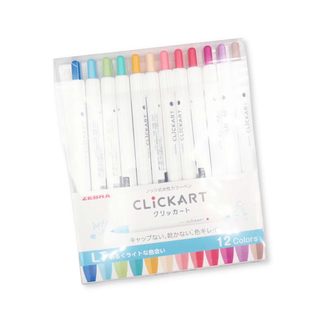 Crayons feutre Clickart - Pastel - Blueberry Papeterie
