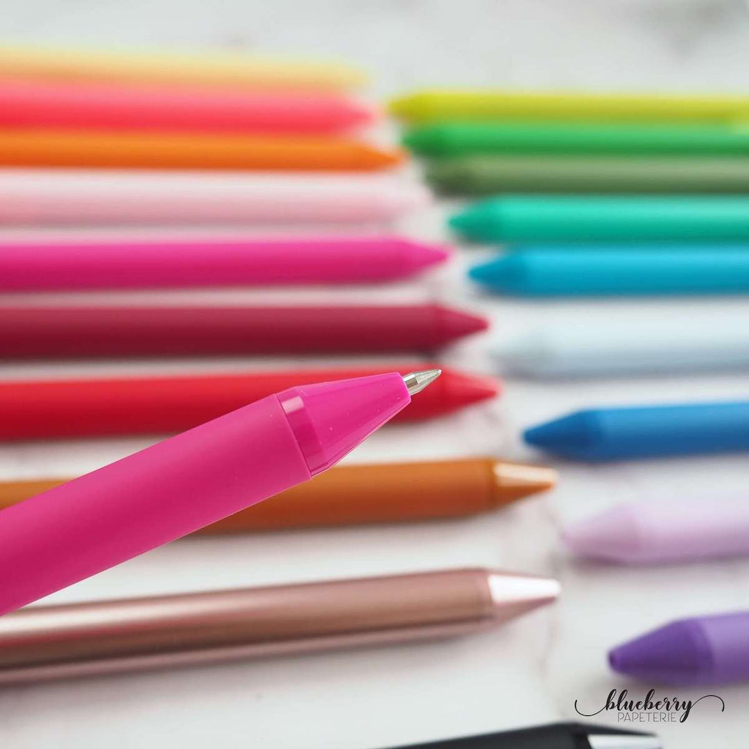 kaco♩⋆* Kaco FIRST Gel Pens Cute Stationery Black Ink 2 Pieces with